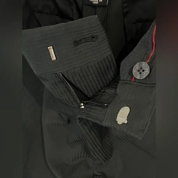 Nike Tiger Woods Collection Black Striped 397312-010 Mens Size 33x32 - Picture 7 of 10